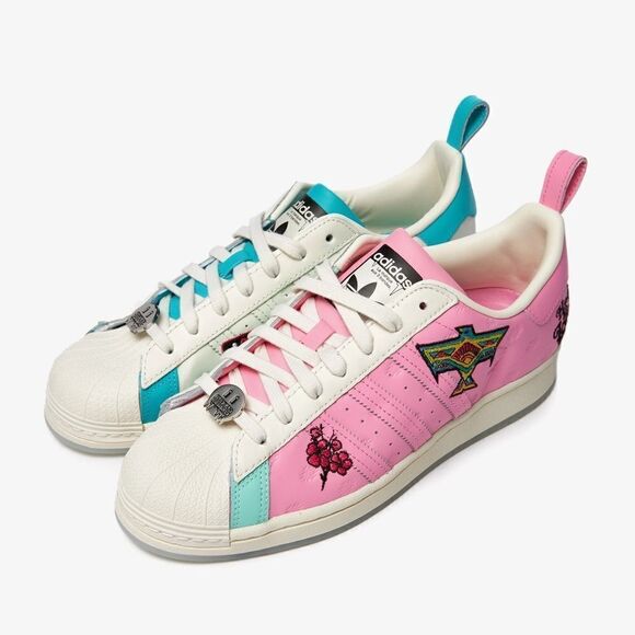 Turquoise Adidas Superstar | Arizona | Sold Out - Picture 1 of 5